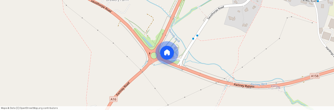 Partney filling station, Spilsby