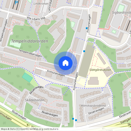 Frimurarvägen 20, Bredäng