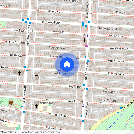 703 Rue Moffat, Verdun, Verdun, Ile de Montréal, H4H 1Y9