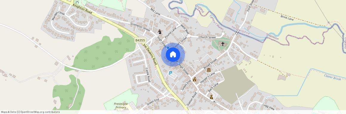 High Street, Presteigne, Powys