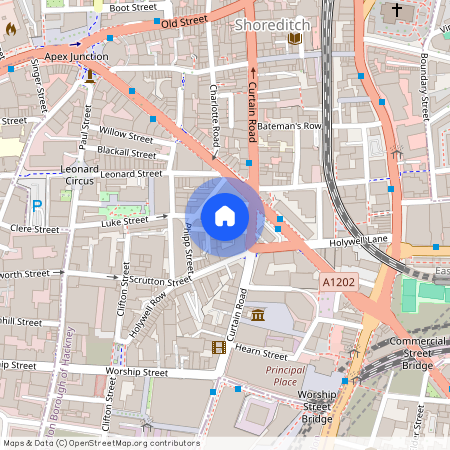 Christina Street, London, EC2A