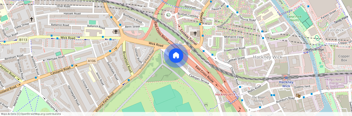 Cadogan Terrace, Victoria Park, Hackney, London, E9