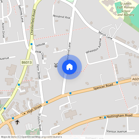 Windmill Lane, Belper, Derbyshire, DE56