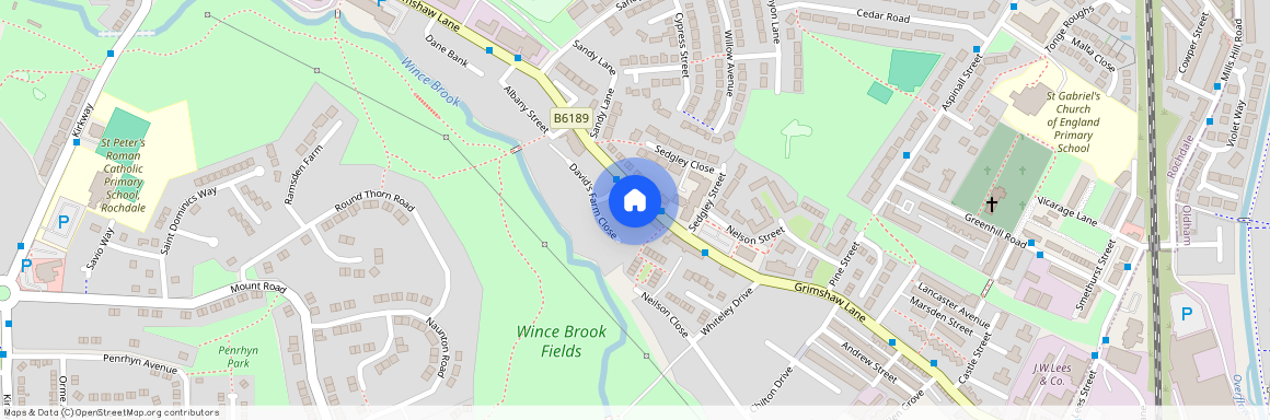 Grimshaw Lane, Middleton, Manchester, M24