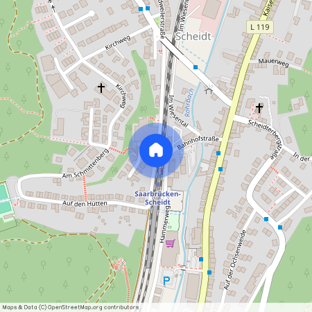 66133 Saarbrücken-Dudweiler - Scheidt