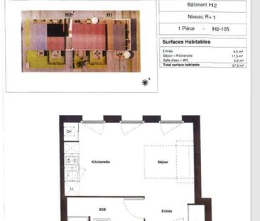 location Appartement T1 DE 27m² À VILLEJUIF - Photo 1