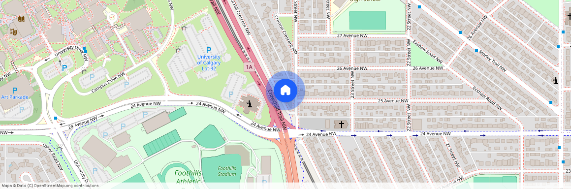 2505 24th Street NW, Calgary, Alberta, T2M 4X5