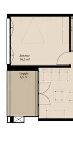 2.5 Zimmer, 75 m², 5. Stock - Photo 4