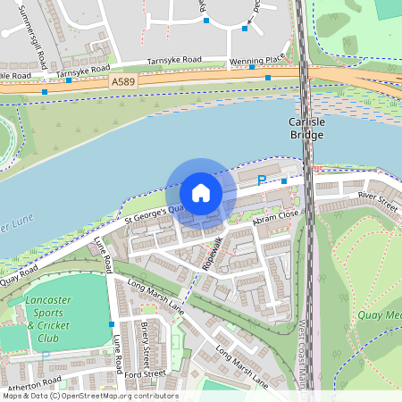 St Georges Walk, Lancaster LA1