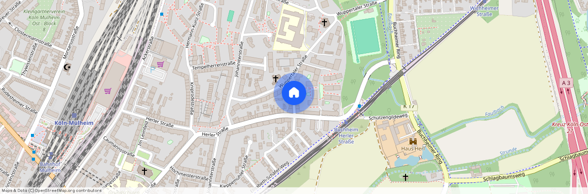 Deutschordensstraße, 51067 Köln - Köln Buchheim