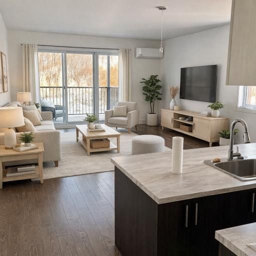 3½ Semi-meublé , Parc naturel du lac Saint-Jerome - Photo 1