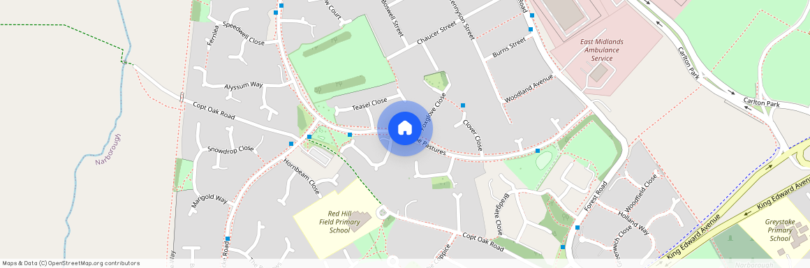 The Pastures, Narborough.