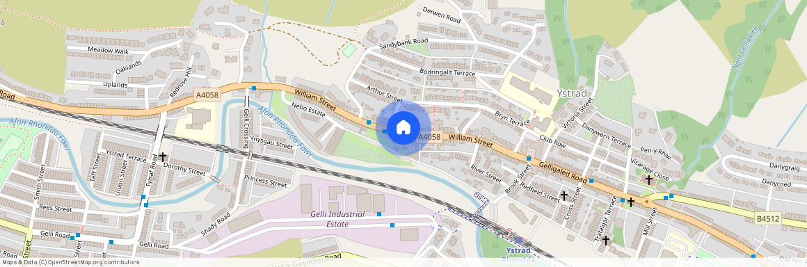 William Court, William Street, William Street, Pentre, Rhondda Cynon Taf, CF41 7QY