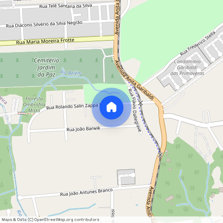 Rua Rolando Salin Zappa Mansur, 131 - 82220426 - Cachoeira - Curitiba