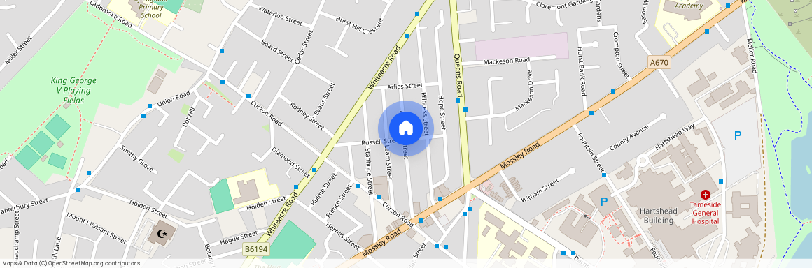 Alexandra Street, Ashton-Under-Lyne, Greater Manchester, OL6