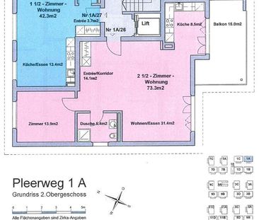 Grosszügige und moderne 2.5 Zimmer-Wohnung im 1. OG - Photo 6