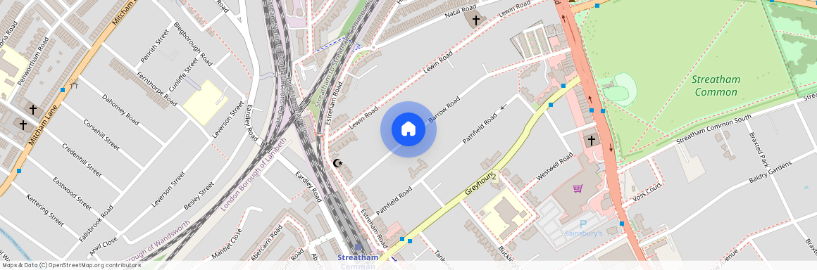 Lewin Road, Streatham, London, SW16