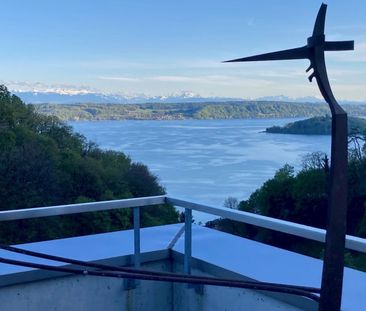 APPARTEMENT EN ATTIQUE 3 PIÈCES À TWANN (BE), MEUBLÉ, DURÉE DÉTERMINÉE - Photo 5