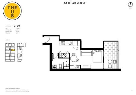 Modern Studio Apartment with Balcony - Photo 4