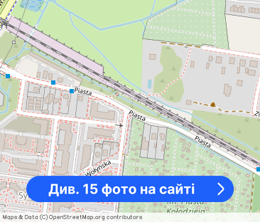 Mieszkanie 2pok, 38m2 ul. Piastowska 17 os.Piasta - Фото 1