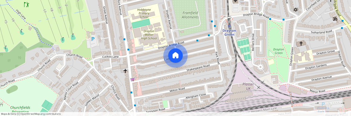 Cowper Road, West Ealing, Hanwell, W7 1EL, London