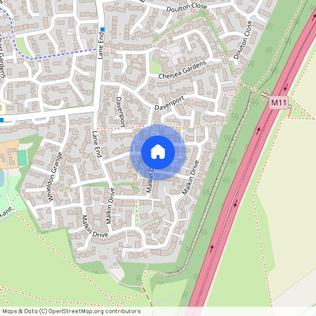 Malkin Drive, Harlow, Essex, CM17
