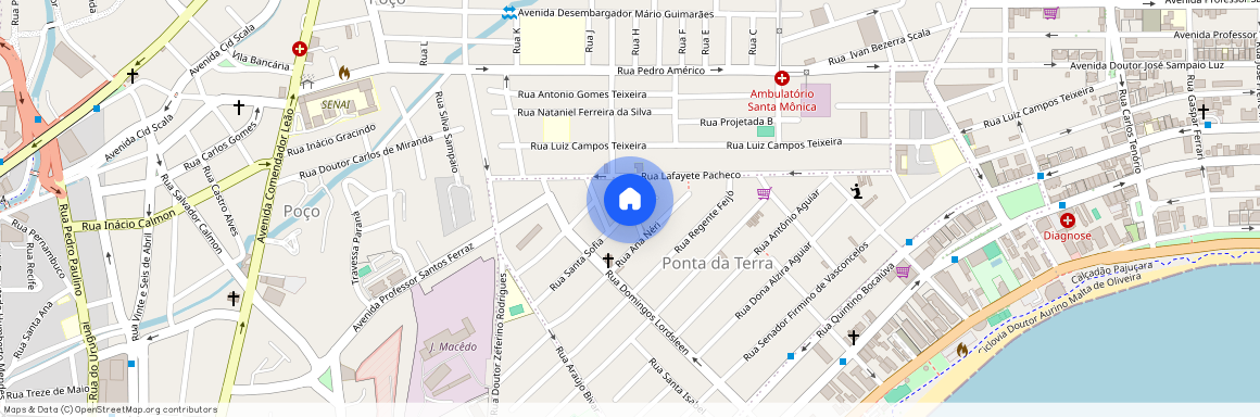 Rua Santa Quitéria, Ponta da Terra, Maceió, AL, 57030630