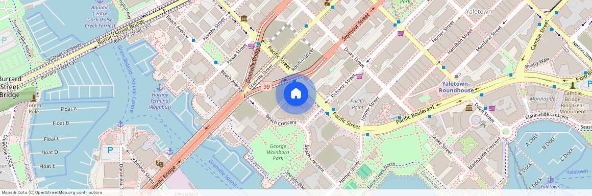 #1001 - 550 Pacific Street, V6Z 3G2, Downtown Vancouver