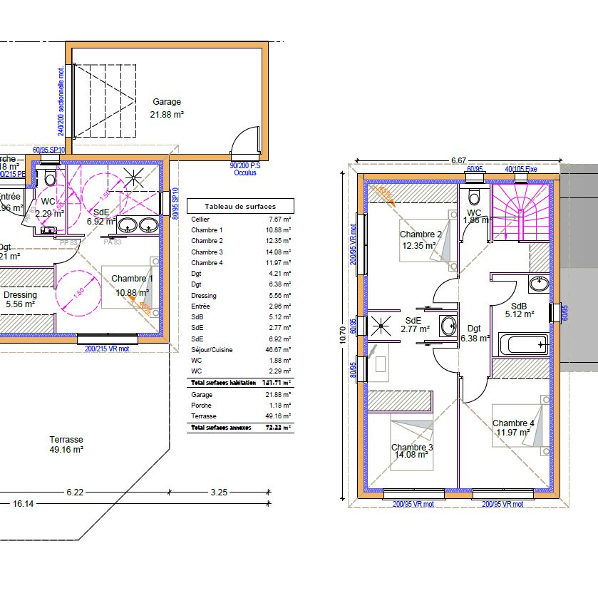 HAUT d'IDRON, 5mn Est de PAU, VILLA Neuve 2025 type 6 sur 835m² de terrain, - Photo 1