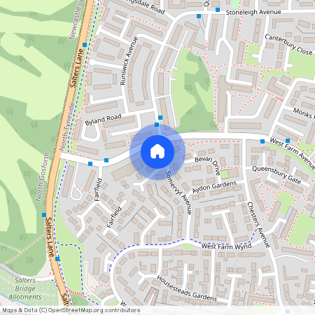 3 bedroom End of terrace house to rent in Somervyl Avenue, Longbenton, Newcastle upon Tyne NE12