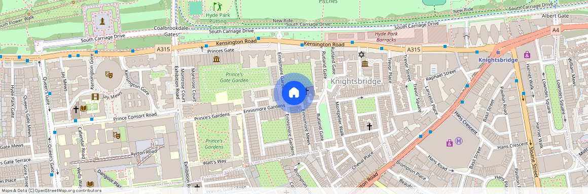 Ennismore Gardens London SW7