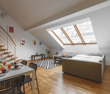 Pronájem bytu 3+kk • 85 m² bez realitkyŠtítného, Praha - Žižkov - Photo 3