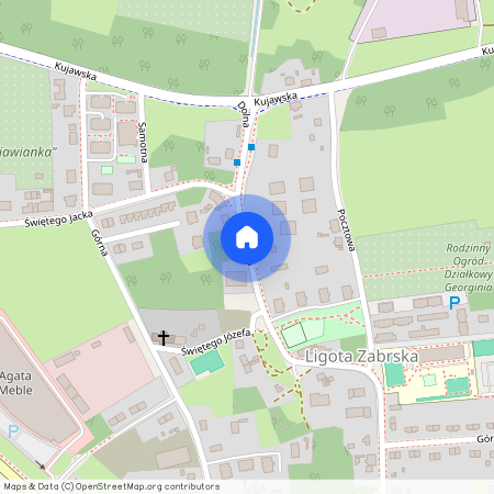 ul. Dolna, Ligota Zabrska, Gliwice, śląskie