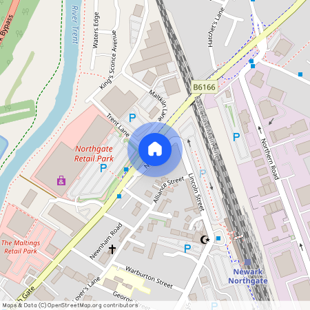 Blue Man Court, Northgate, Newark, Notts, NG24