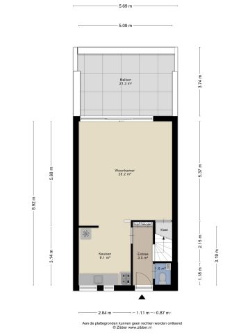 Appartement te huur: Schuifelenberg 9 5751 HZ Deurne - Photo 3