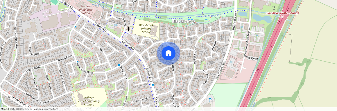 Bowmont Grove, Taunton, TA1, Somerset