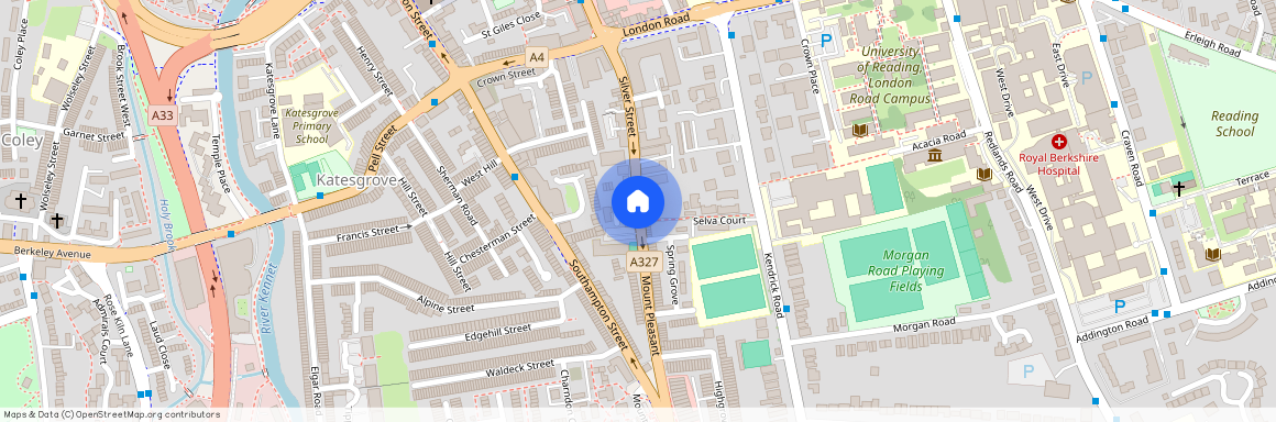 Hieatt Close, Mount Pleasant, Reading, RG1