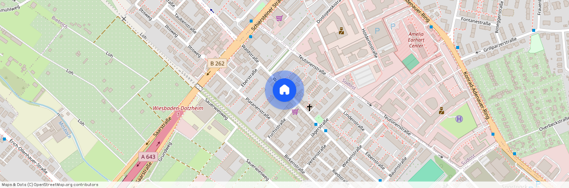 Waldstr. 106, 65187 Hessen - Wiesbaden