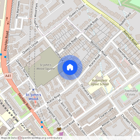 Ordnance Hill, St John’s Wood, NW8, London