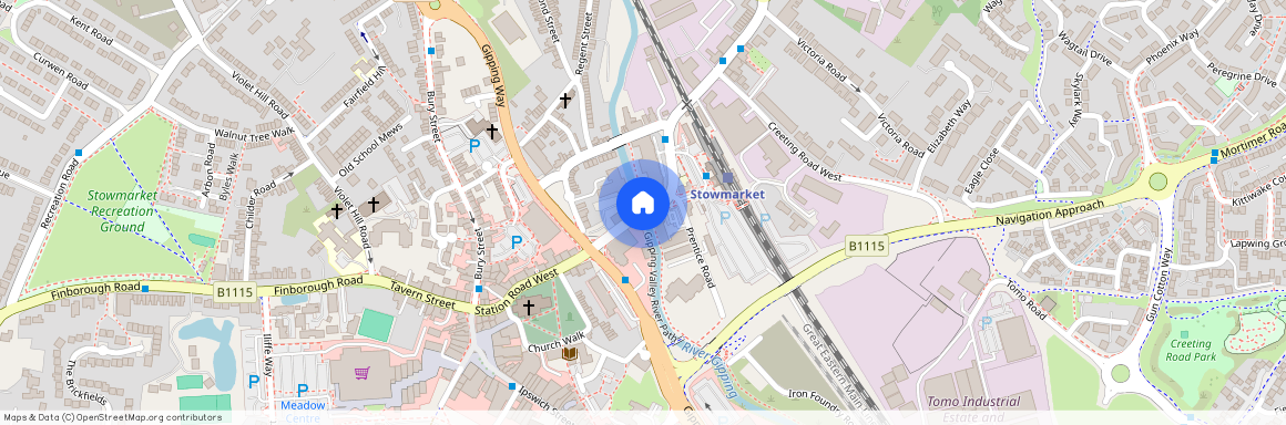 Station Road East, Stowmarket IP14