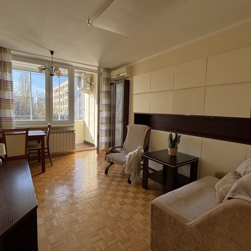 Mokotów–Sadyba - 2 pokoje, balkon, klimatyzacja - Zdjęcie 1