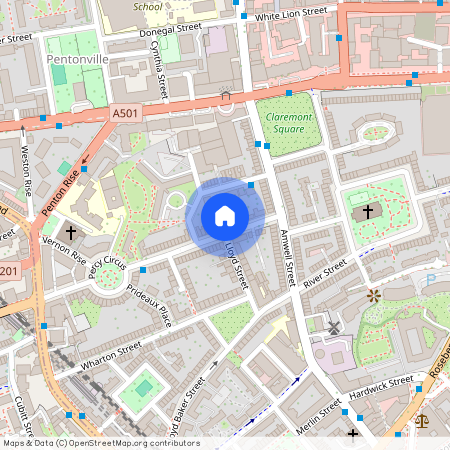 Great Percy Street, KINGS CROSS - CLERKENWELL WC1X