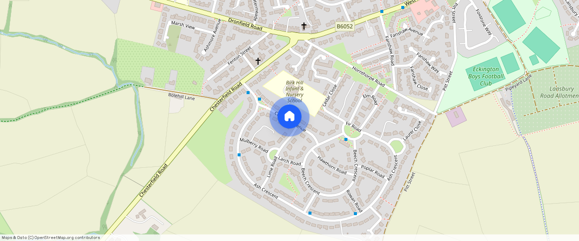 Chestnut Avenue, Eckington, Sheffield, S21