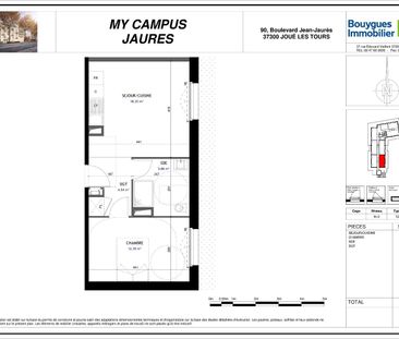location Appartement T2 DE 40.95m² À JOUE LES TOURS - Photo 5