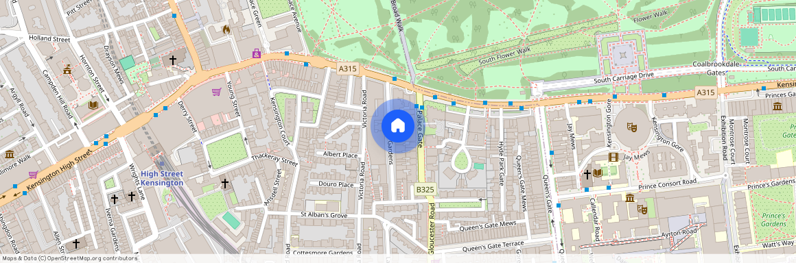 Fordham Court, DeVere Gardens, Kensington W8