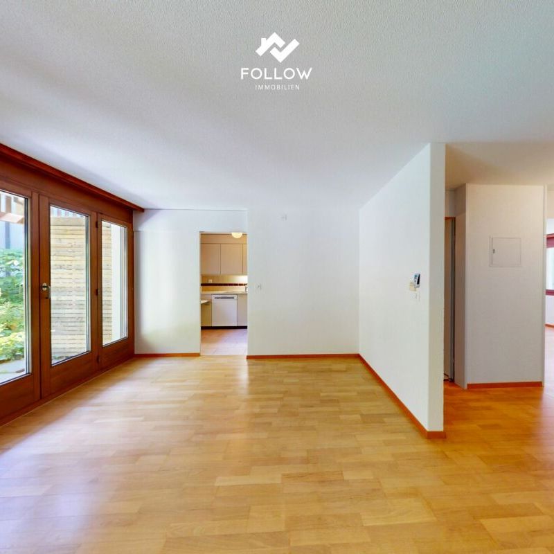 Ideale Wohnung für Singles 2,5 Zimmer mit Gartensitzplatz und viel Ruhe im Zentrum von Worb nähe Bahnhof - Photo 1