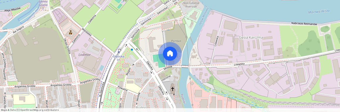 Śródmieście, ul. Mostek, Gdańsk