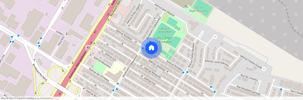 Avenue Yvette Naubert, Anjou, Anjou, Ile de Montréal, H1K 2P3