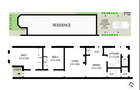 Elegant, Light-Filled Semi with Parking in Prime Inner-City Locale - Photo 2