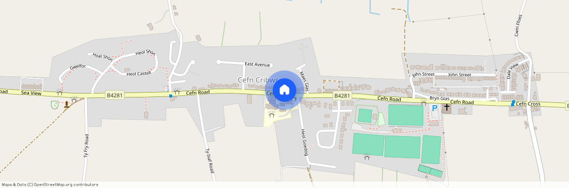 Cefn Road, Cefn Cribwr, Bridgend